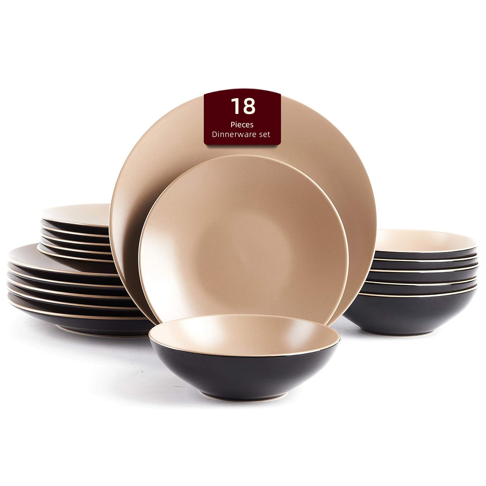 Colors Life Stoneware Dinnerware Set,HW