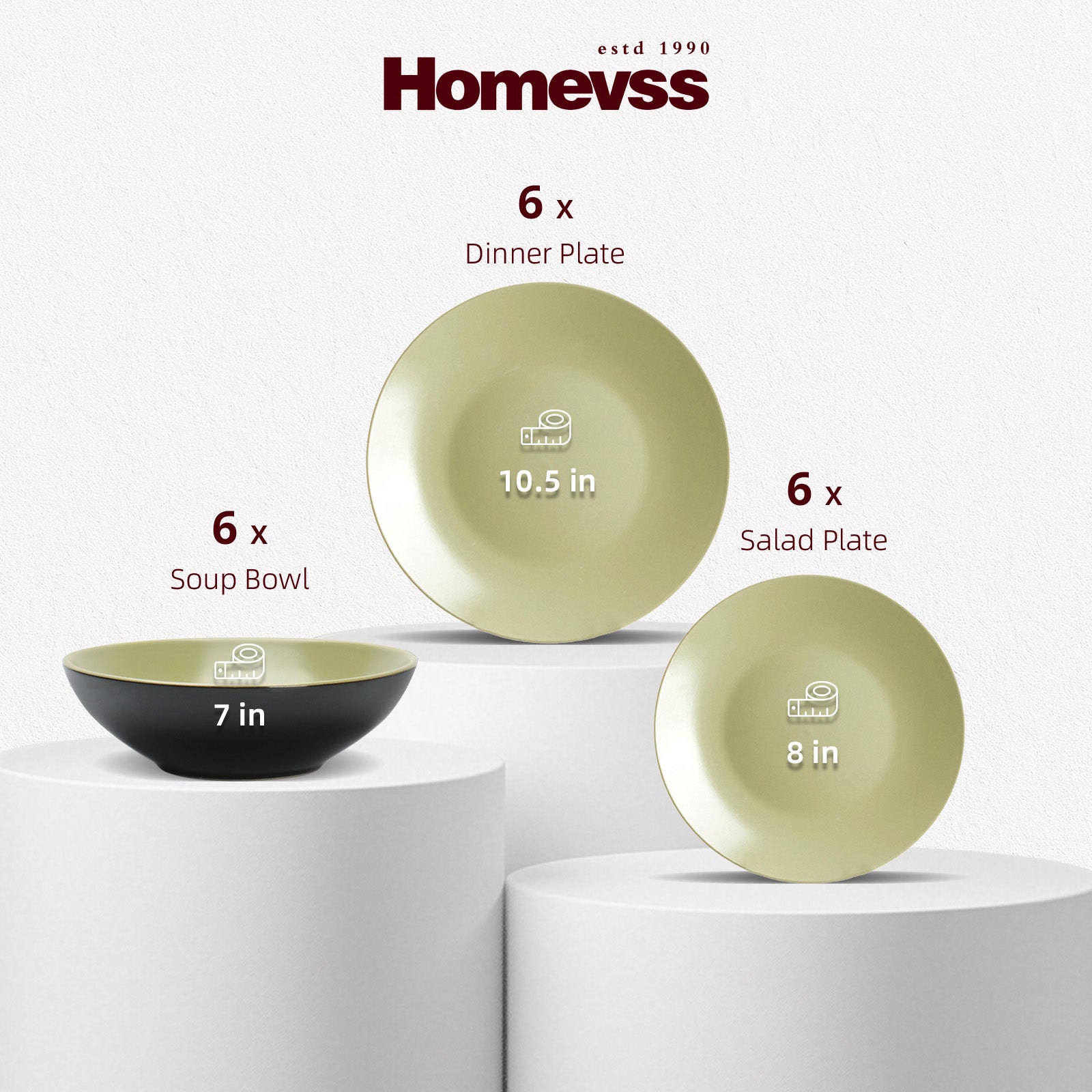 Colors Life Stoneware Dinnerware Set,HW