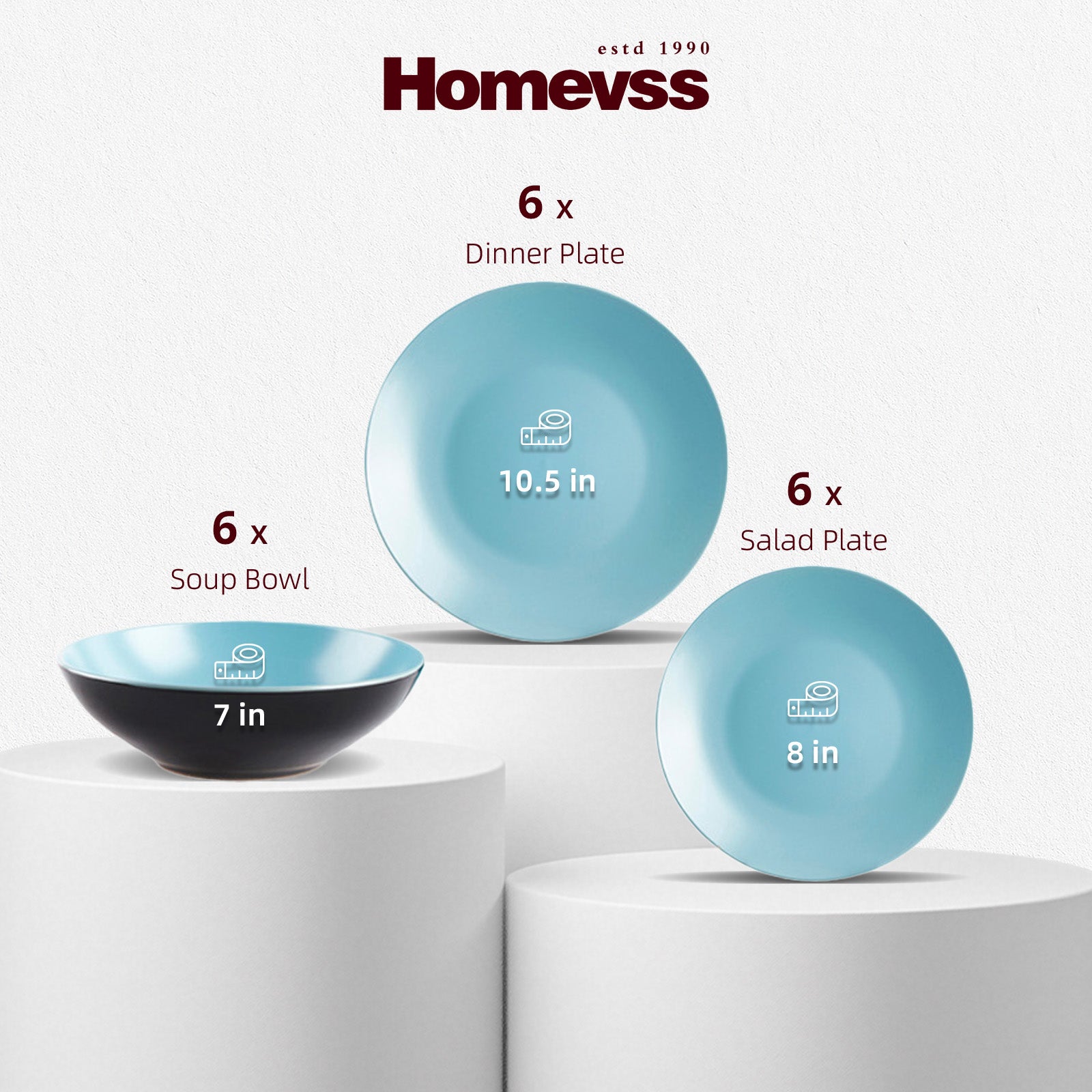 Colors Life Stoneware Dinnerware Set,HW