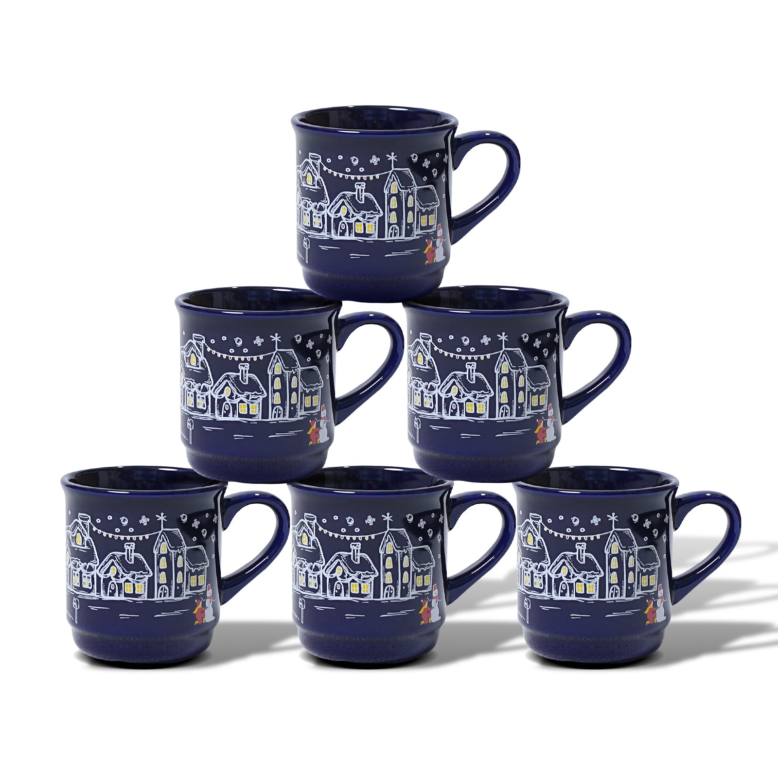 8.5 oz Ceramic Christmas Coffee Mug