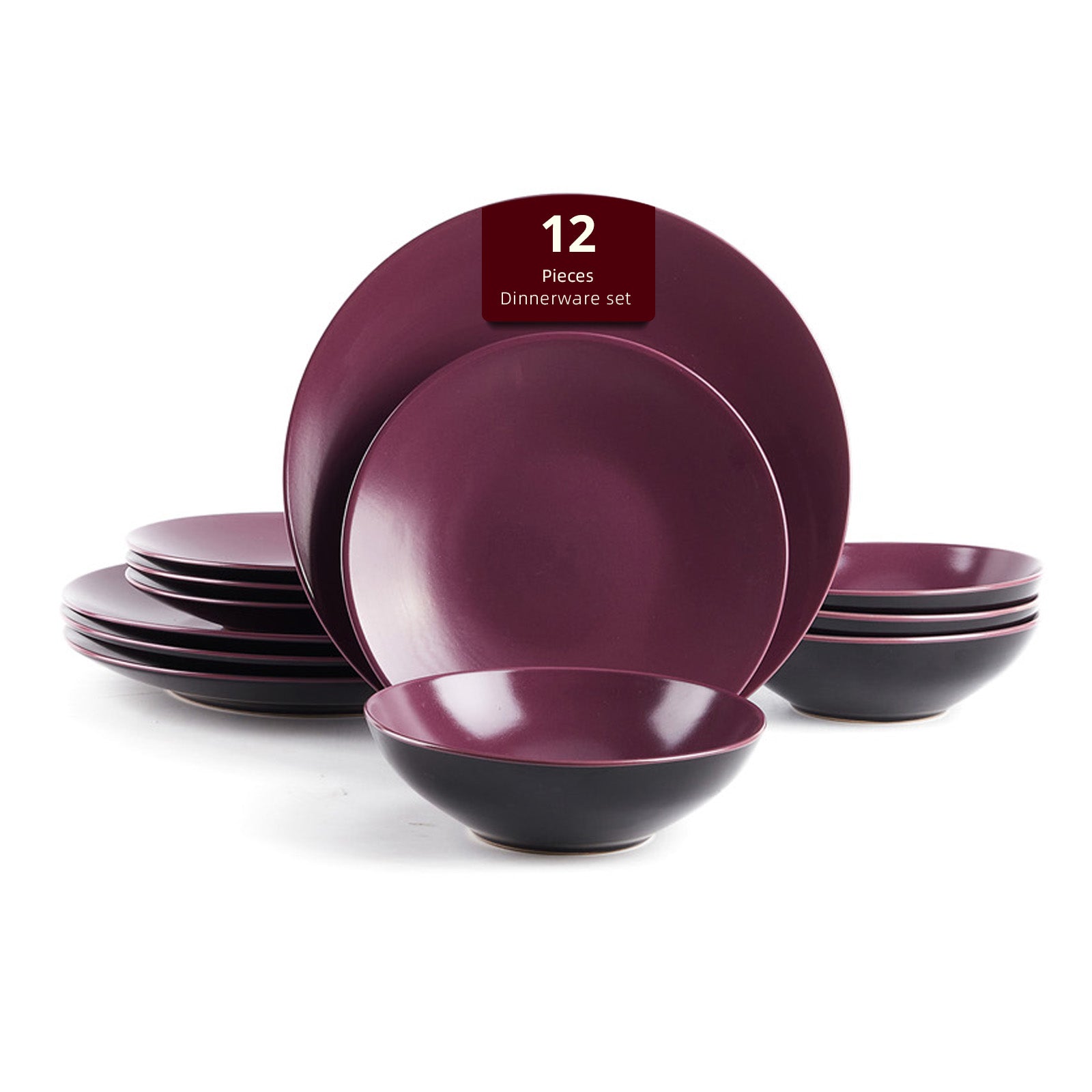 Colors Life Stoneware Dinnerware Set,HW