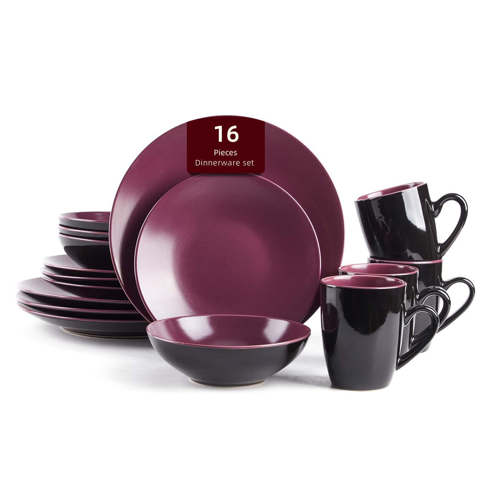 Colors Life Stoneware Dinnerware Set,HW