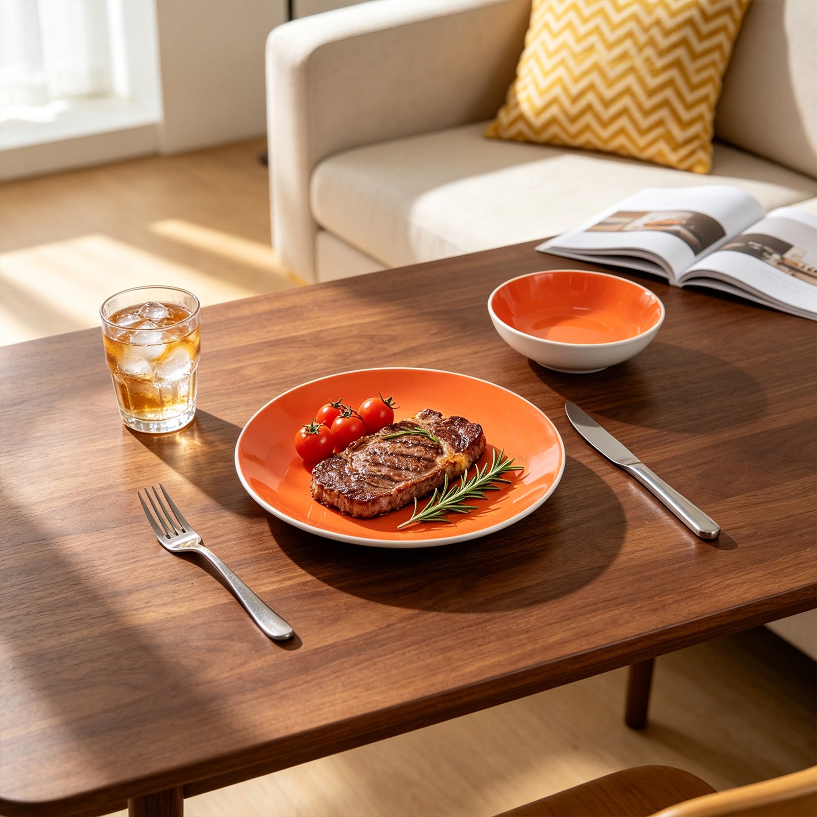 Stoneware Coupe Shape Dinnerware Set