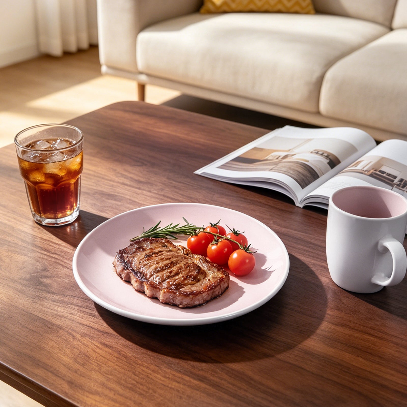 Stoneware Coupe Shape Dinnerware Set
