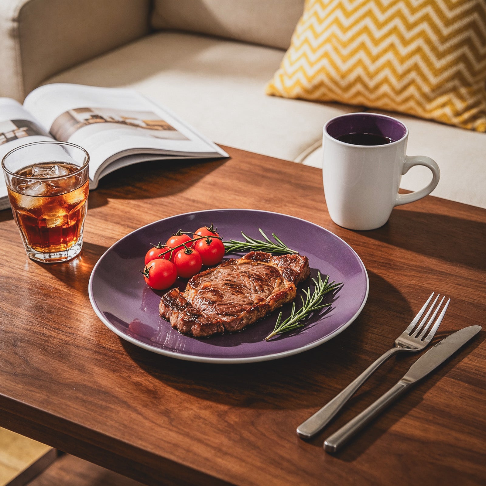 Stoneware Coupe Shape Dinnerware Set