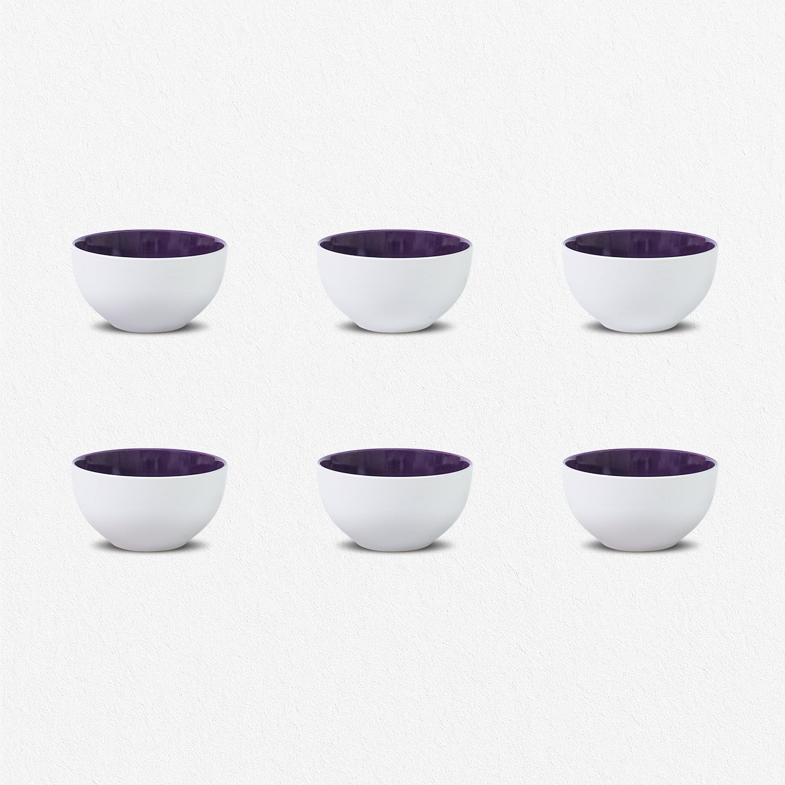Stoneware Coupe Shape Bowls