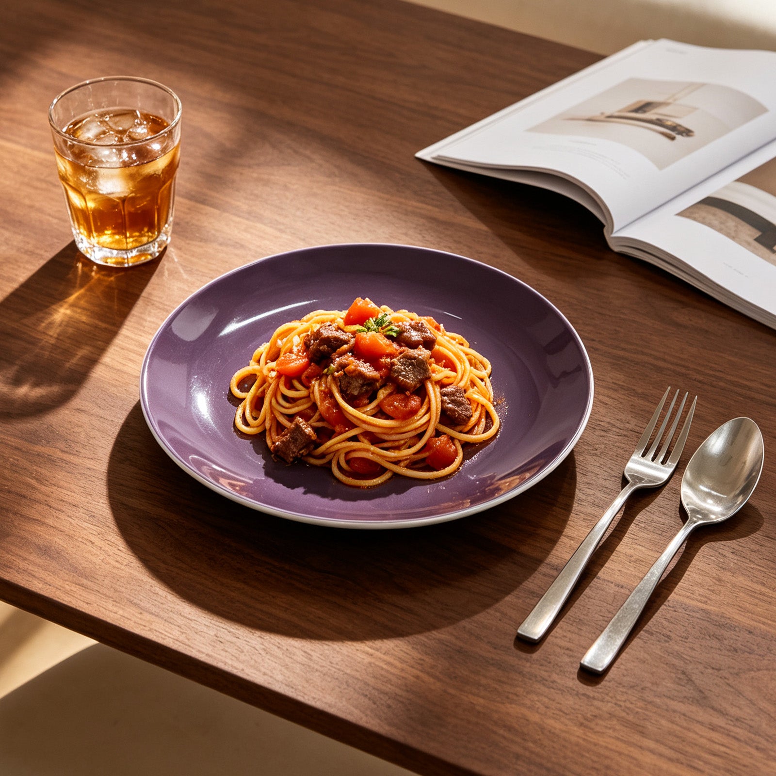Stoneware Coupe Shape Plate Set