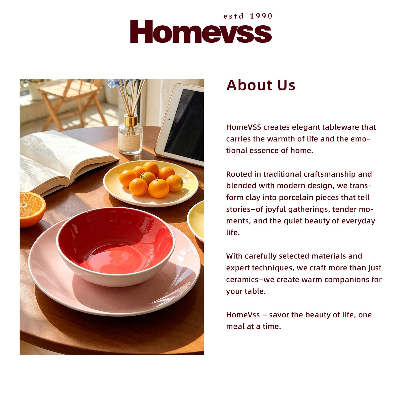 Stoneware Coupe Shape Dinnerware Set