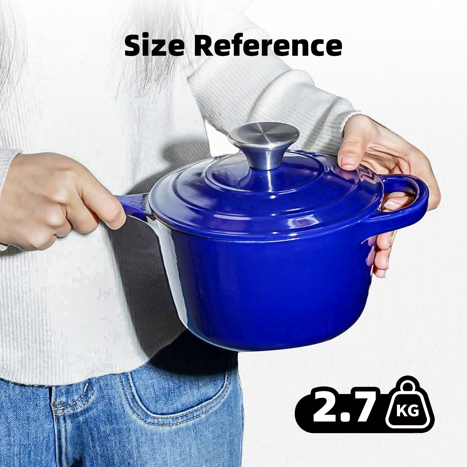 1.75-Quart Enameled Cast Iron Sauce Pan