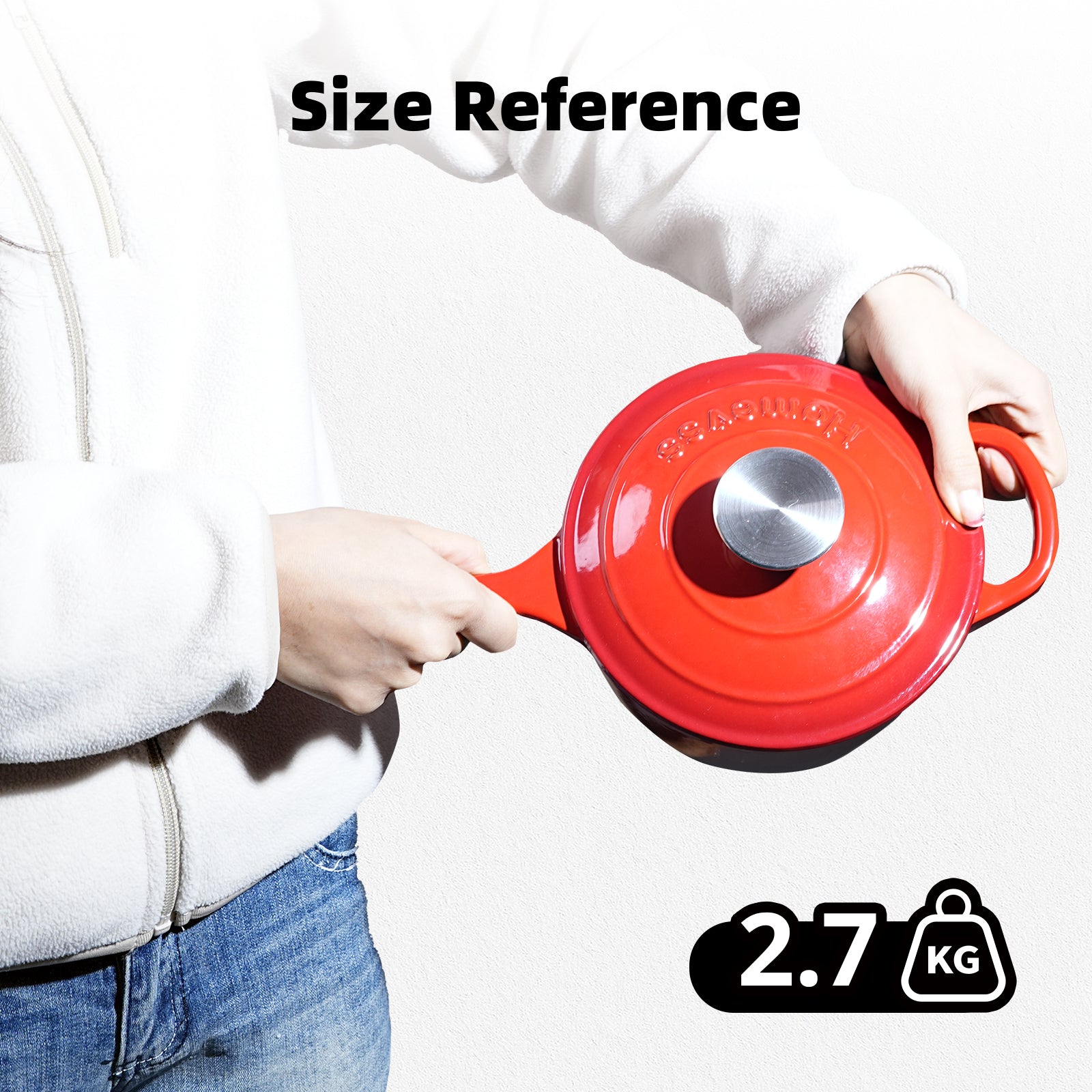 1.75-Quart Enameled Cast Iron Sauce Pan