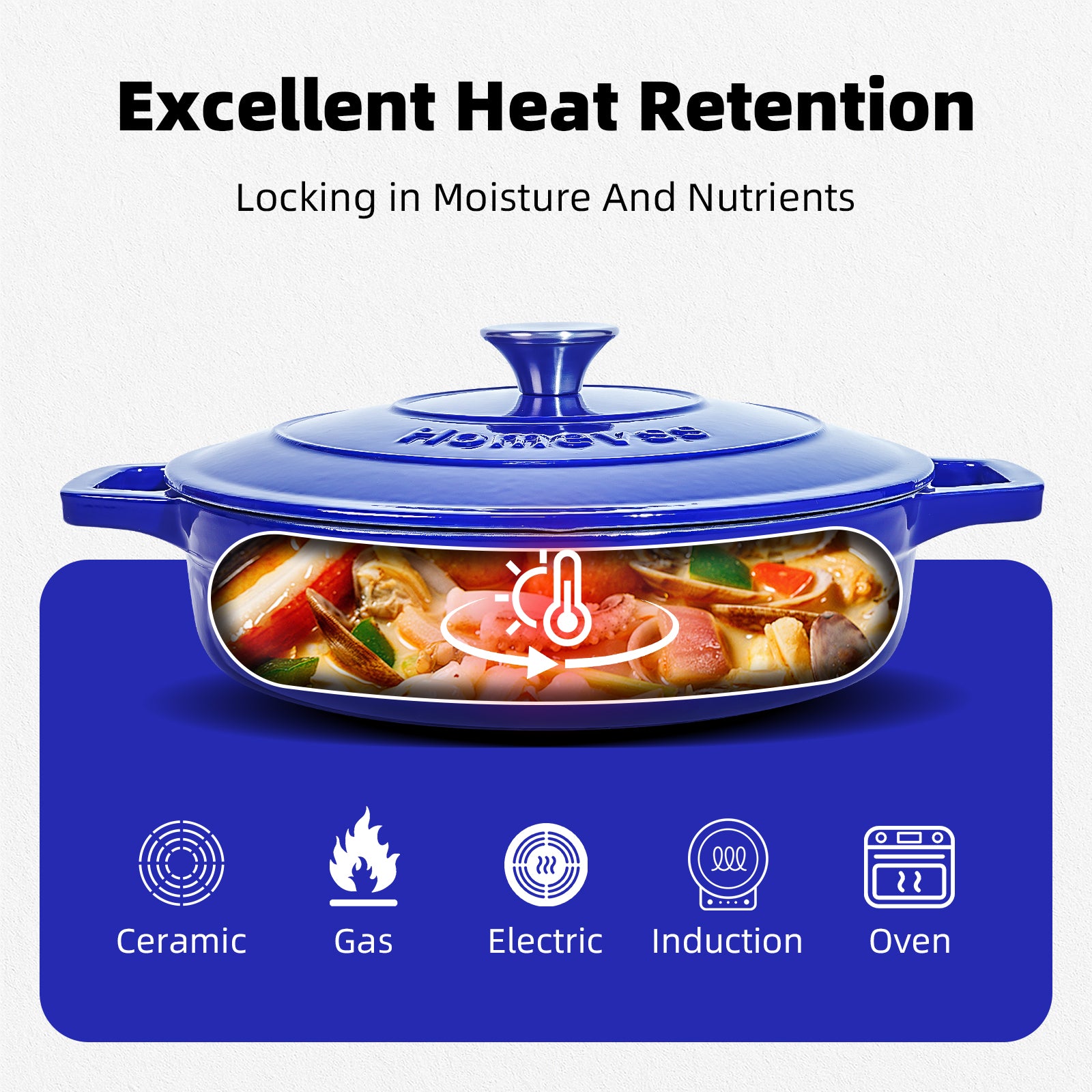 4-Quart Enameled Cast Iron Dutch Oven