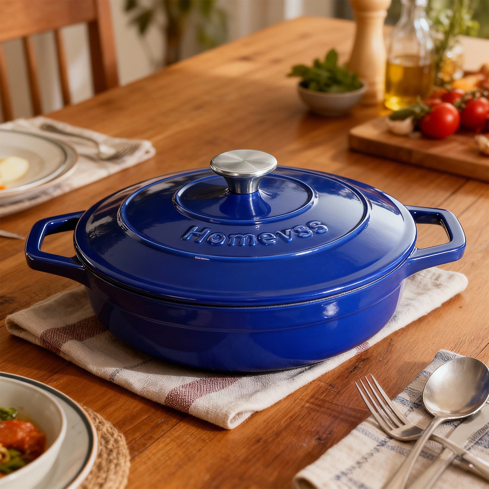 4-Quart Enameled Cast Iron Dutch Oven