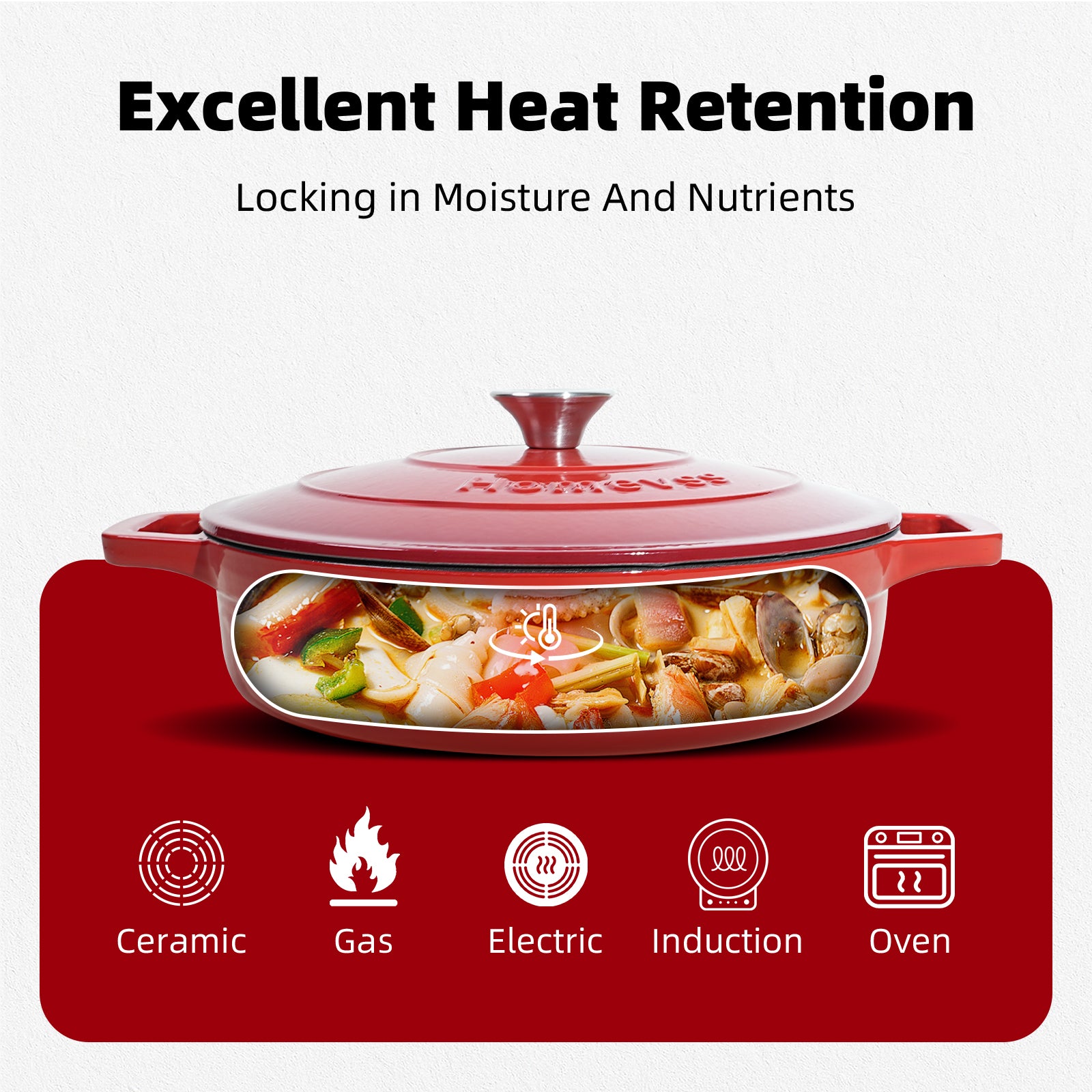 4-Quart Enameled Cast Iron Dutch Oven