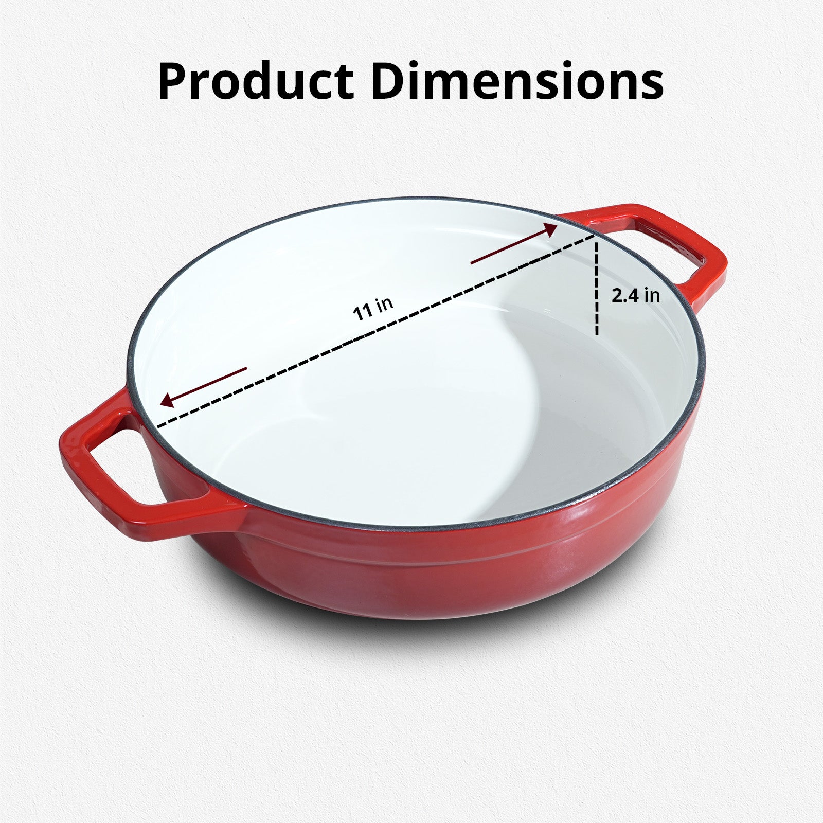 4-Quart Enameled Cast Iron Dutch Oven