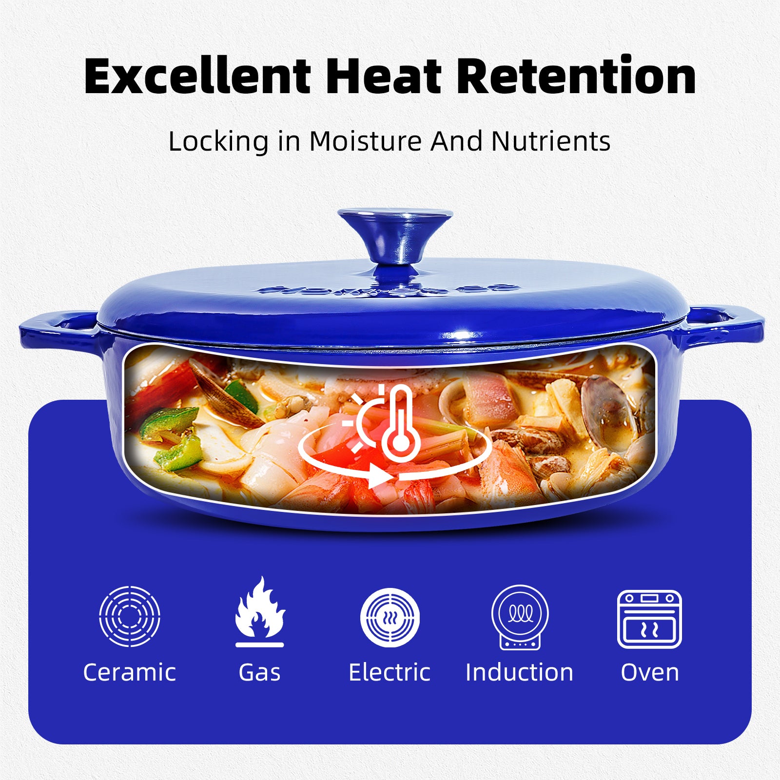 5.5-Quart Enameled Cast Iron Dutch Oven