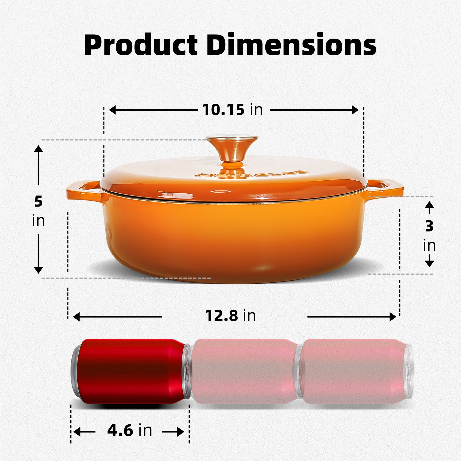 5.5-Quart Enameled Cast Iron Dutch Oven
