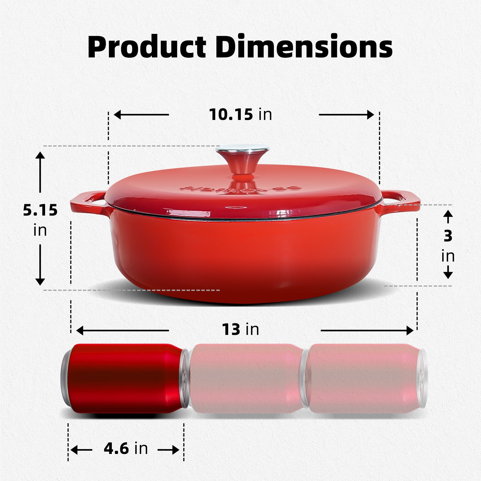 5.5-Quart Enameled Cast Iron Dutch Oven