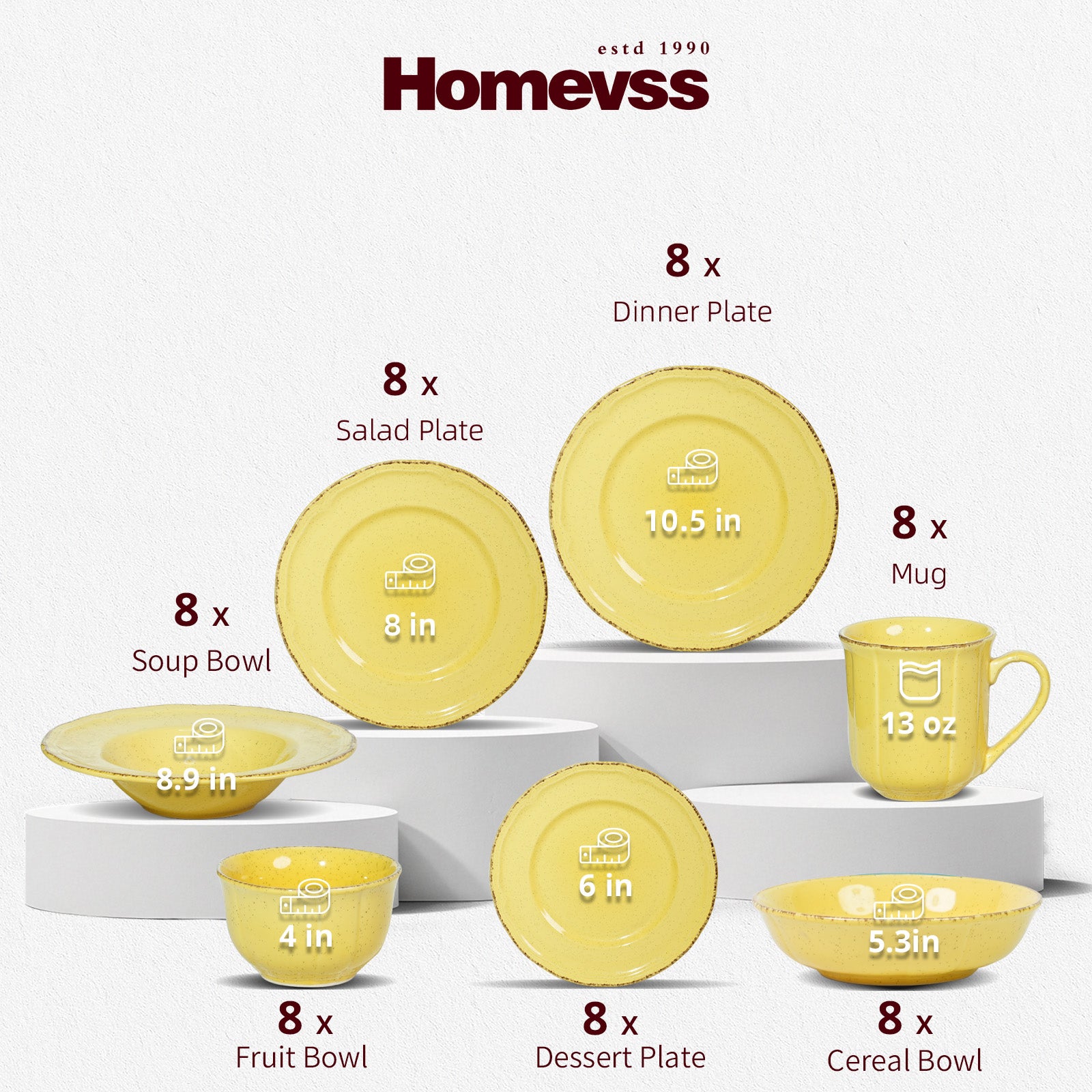 French Countryside Stoneware Dinnerware Set