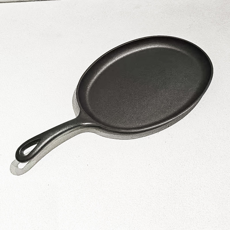 Pre-Seasoned Cast Iron Griddle Oval