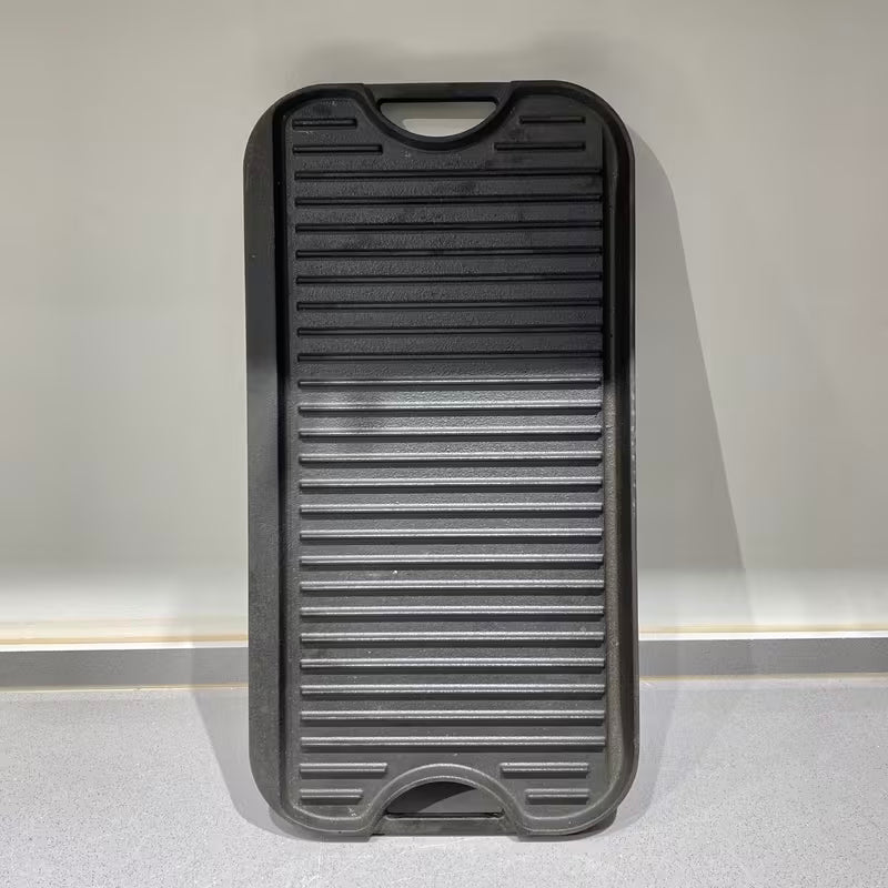 Pre-Seasoned Cast Iron Grill Pan,Reversible Griddle Pan
