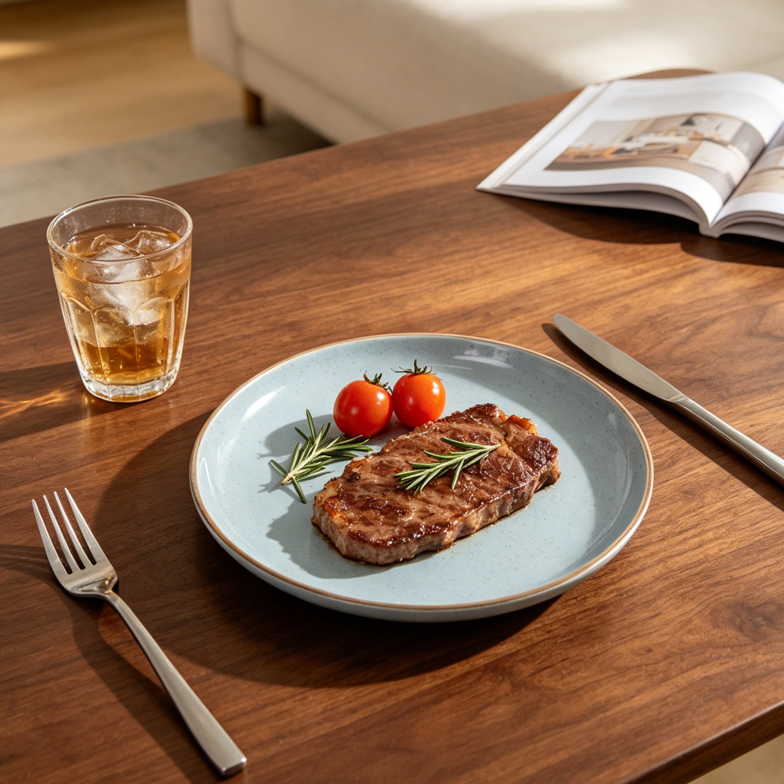 Euro Nordic Shiny Glaze Stoneware Dinnerware Set (20-Piece, Service for 4)