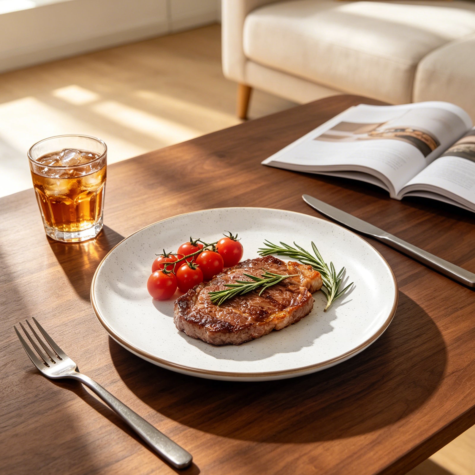Euro-Nordic Speckled Stoneware Dinnerware Set