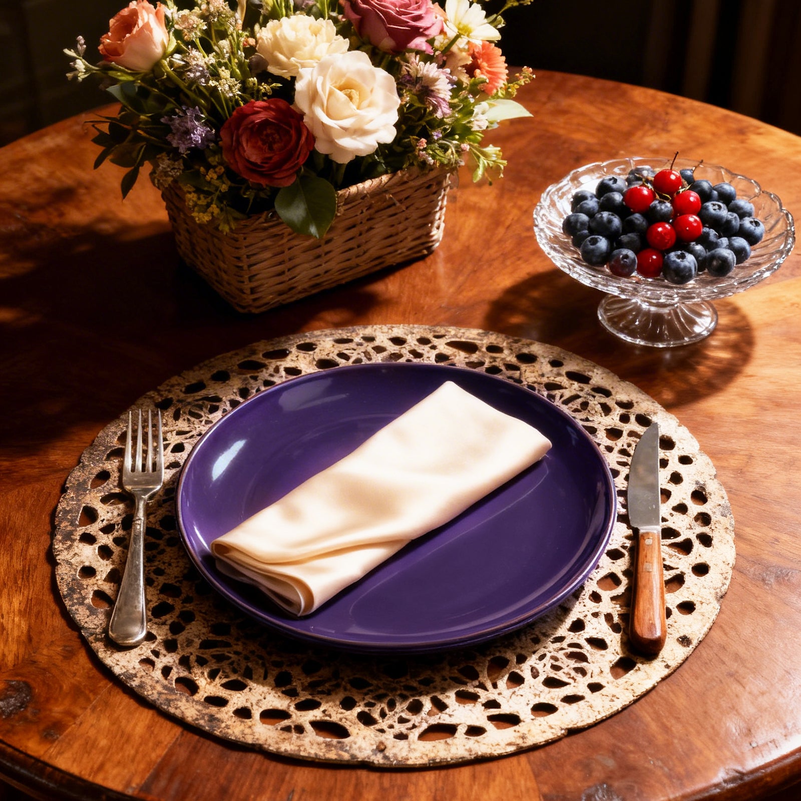 Euro-Nordic Speckled Stoneware Dinnerware Set