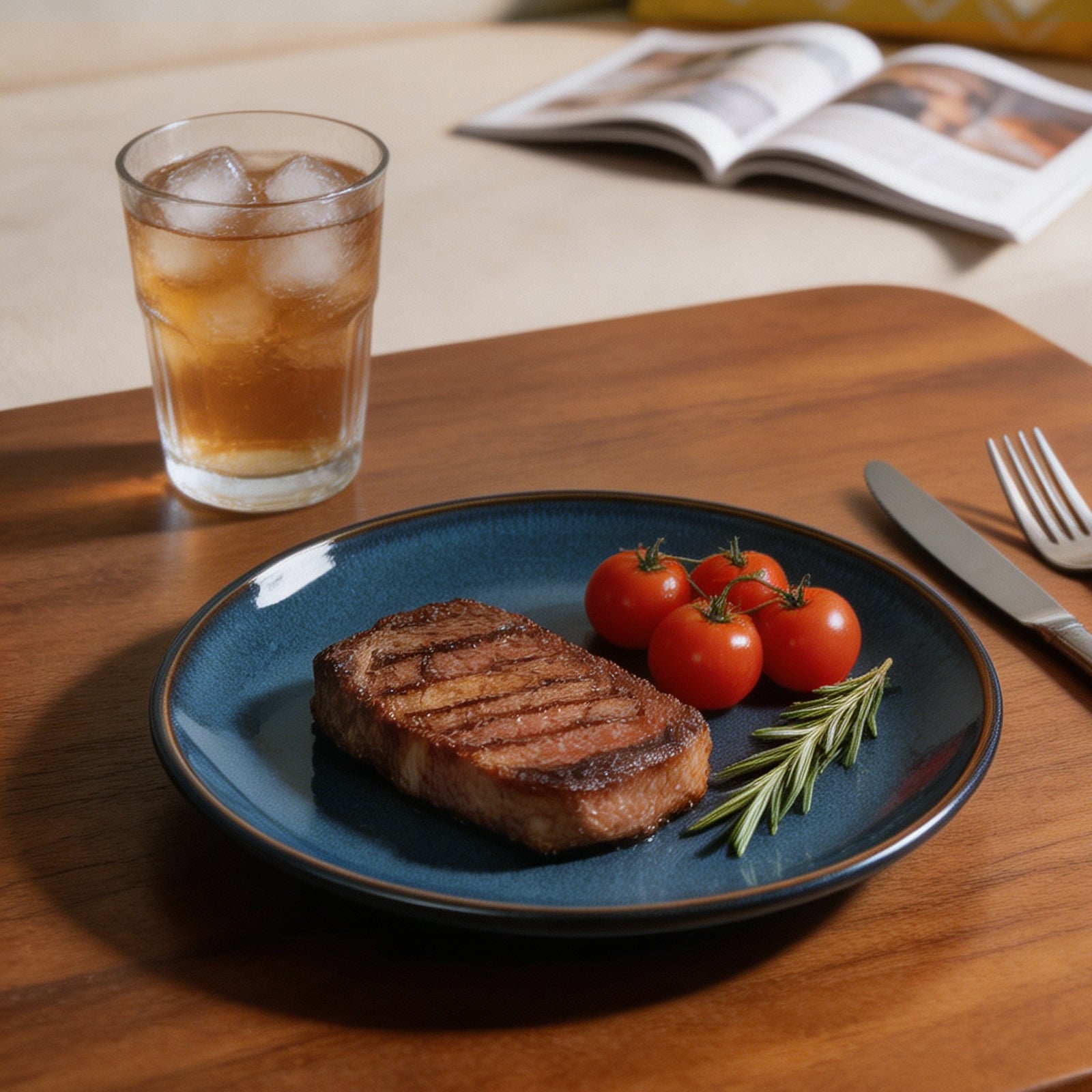 Organic Shape Stoneware Dinnerware Set