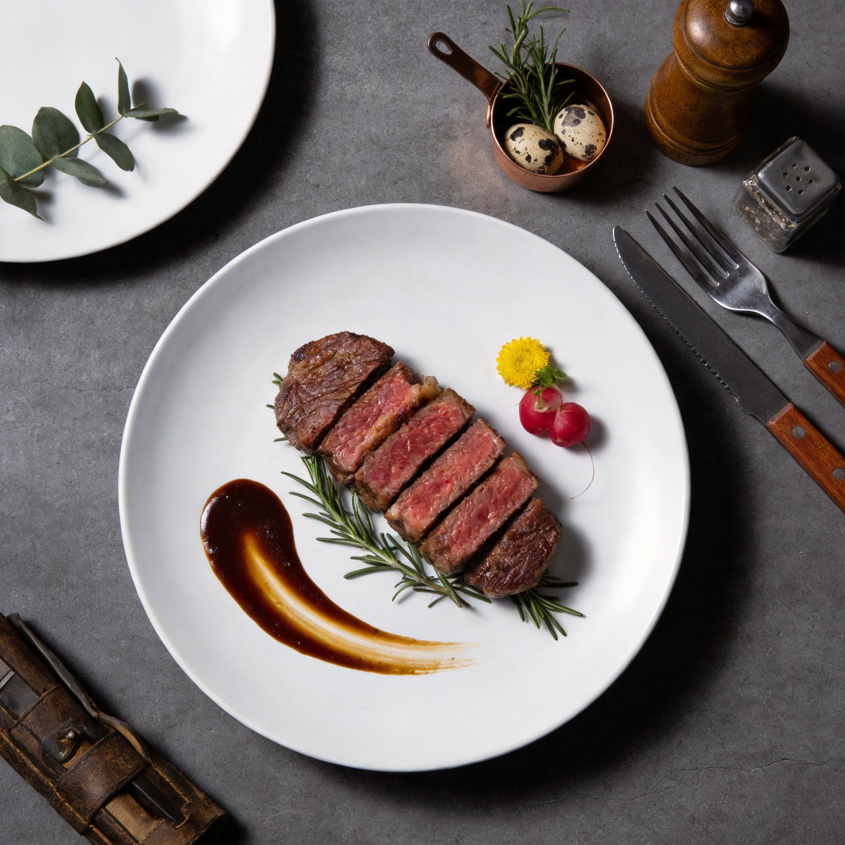 Commercial-Grade Stoneware Coupe Plates