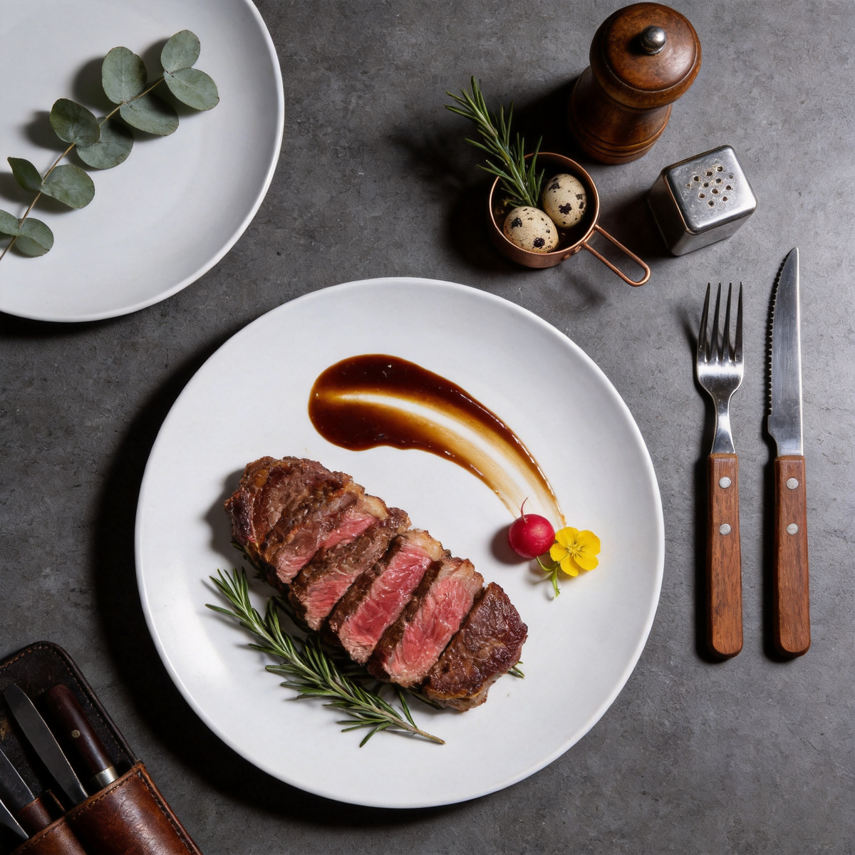 Commercial-Grade Stoneware Coupe Plates