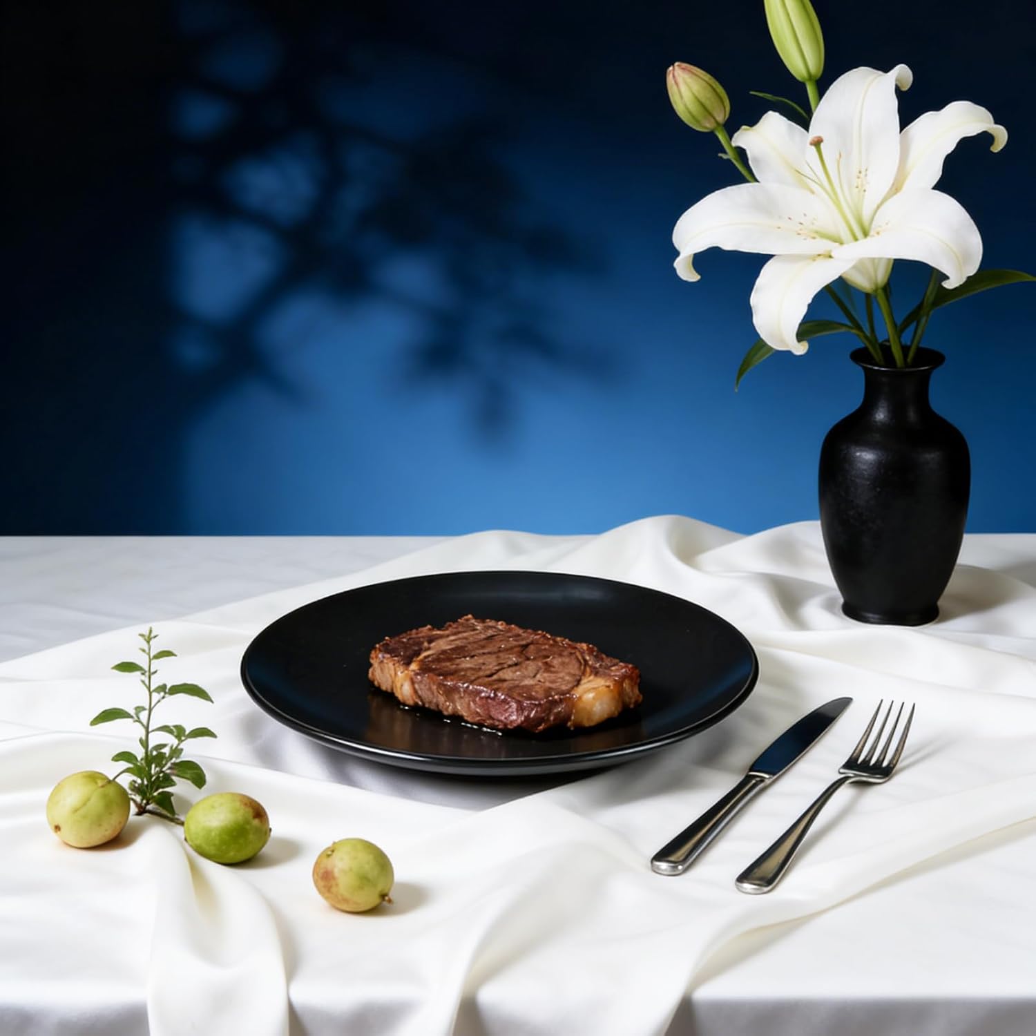 Commercial-Grade Stoneware Coupe Plates