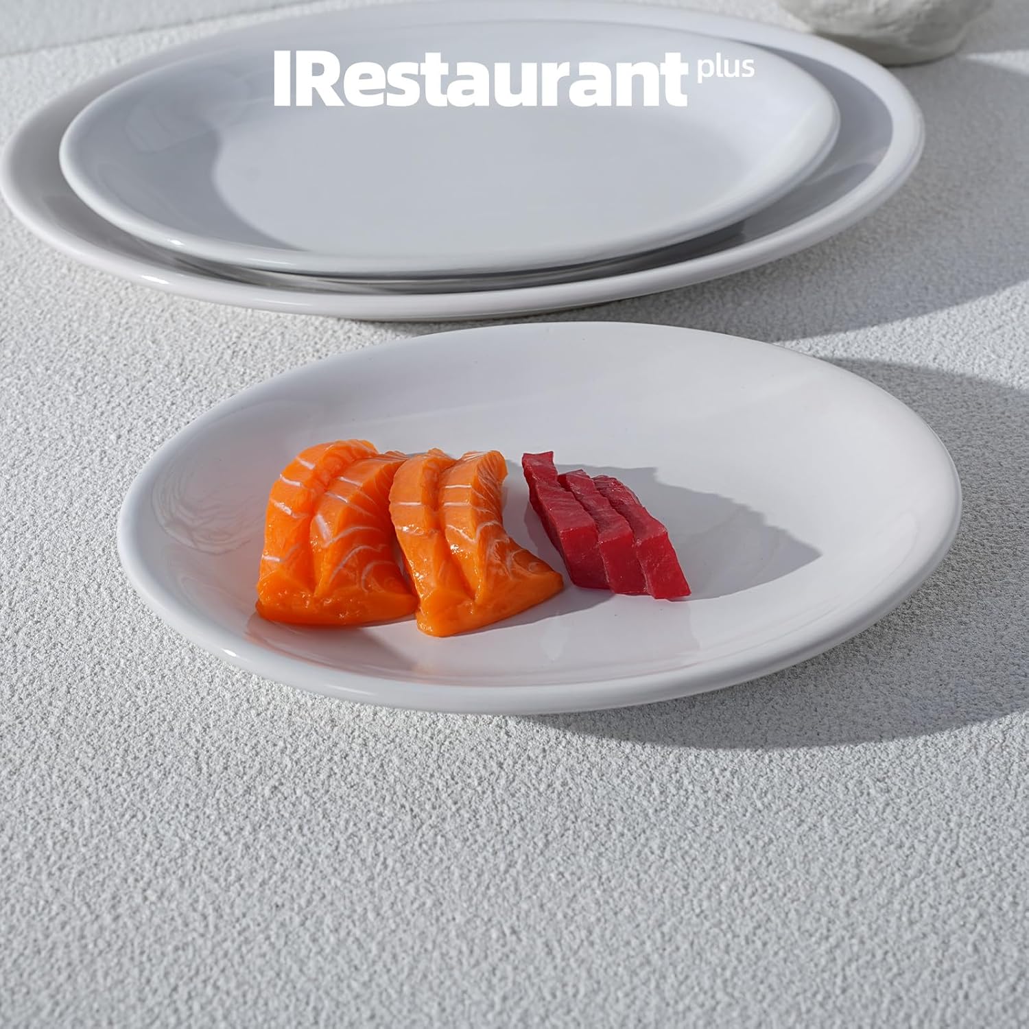Commercial-Grade Stoneware Oval Platters
