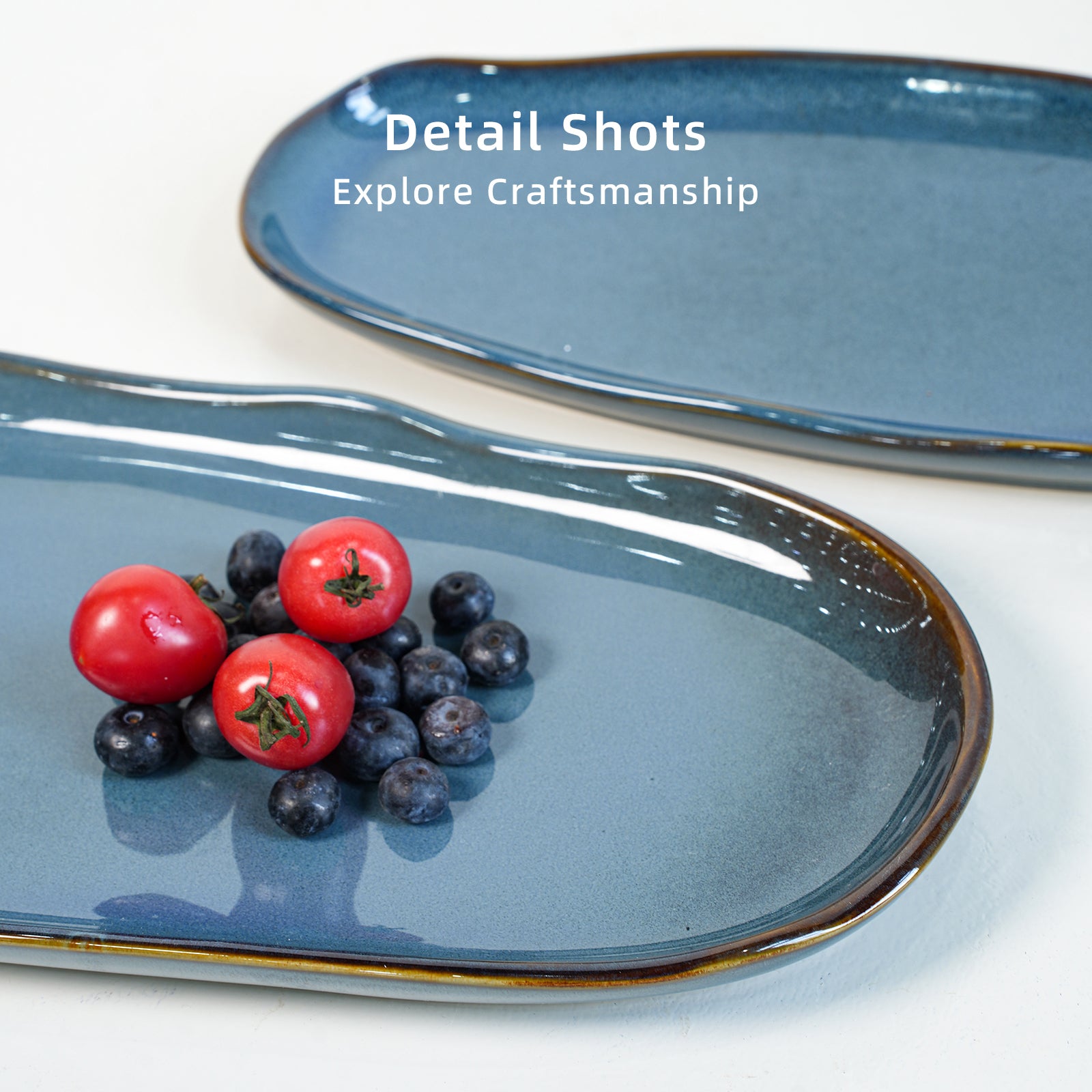 Organic Shape Highland Serving Trays