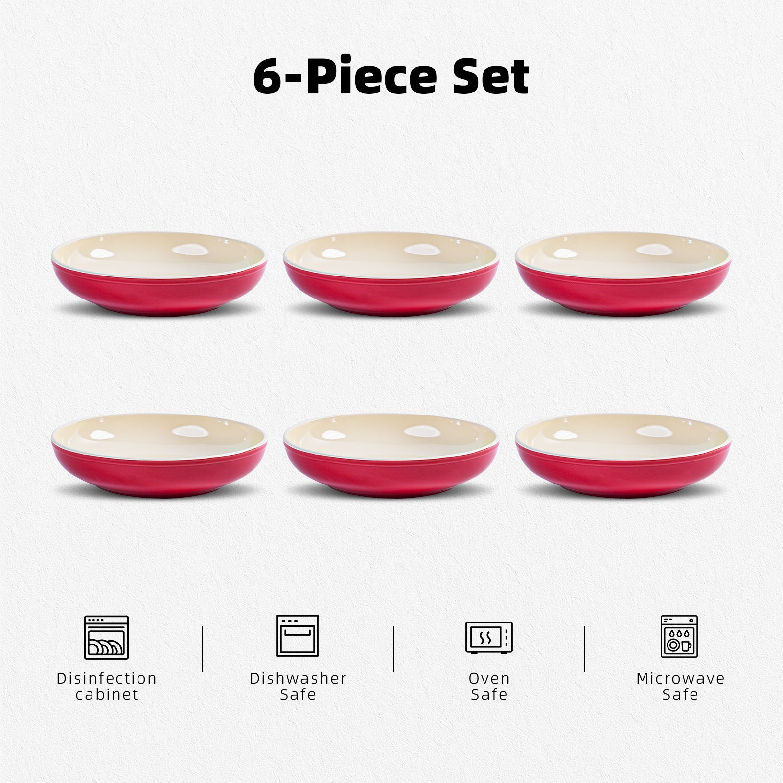 32oz Stoneware Pasta Bowls