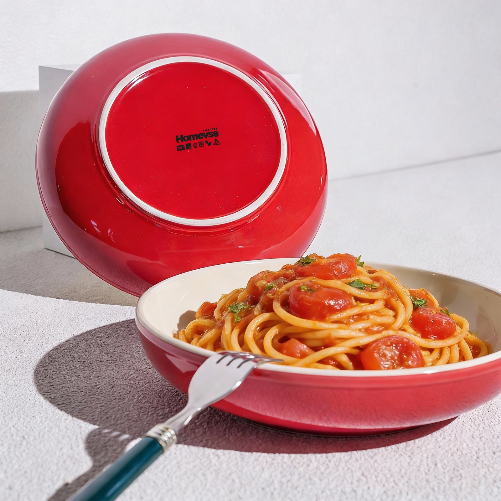 32oz Stoneware Pasta Bowls