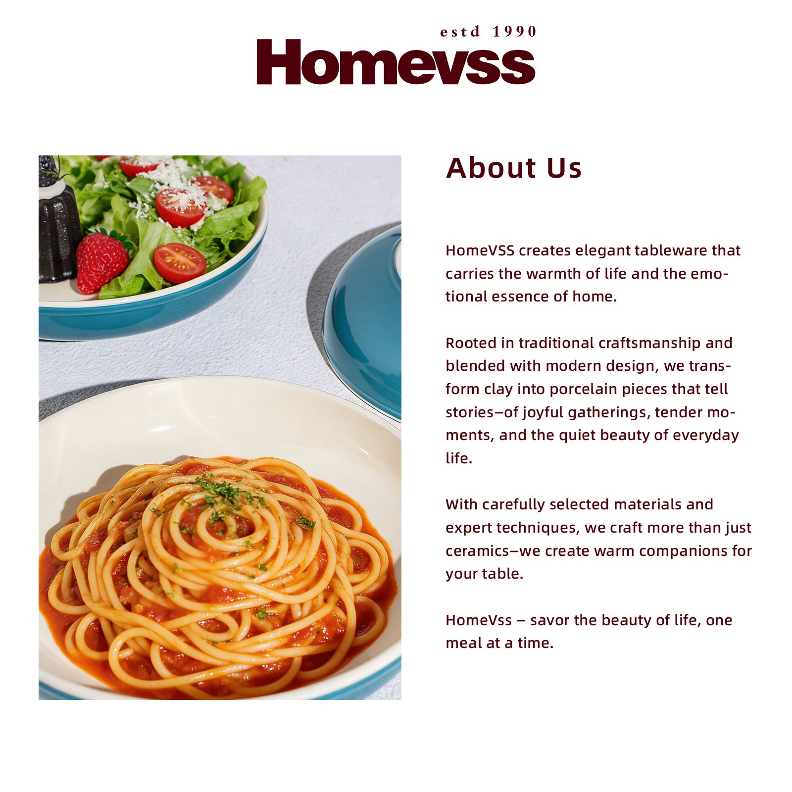 32oz Stoneware Pasta Bowls