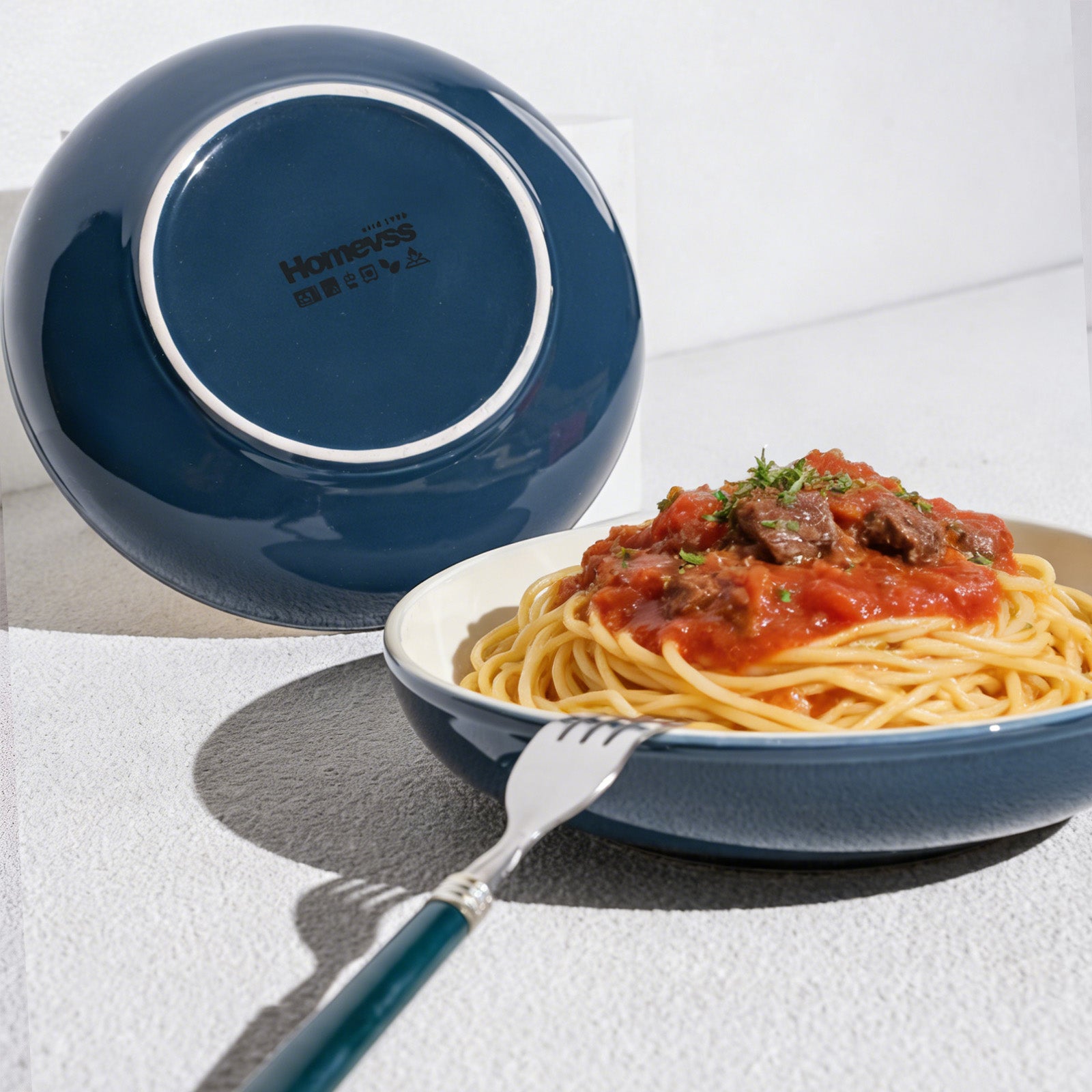 32oz Stoneware Pasta Bowls