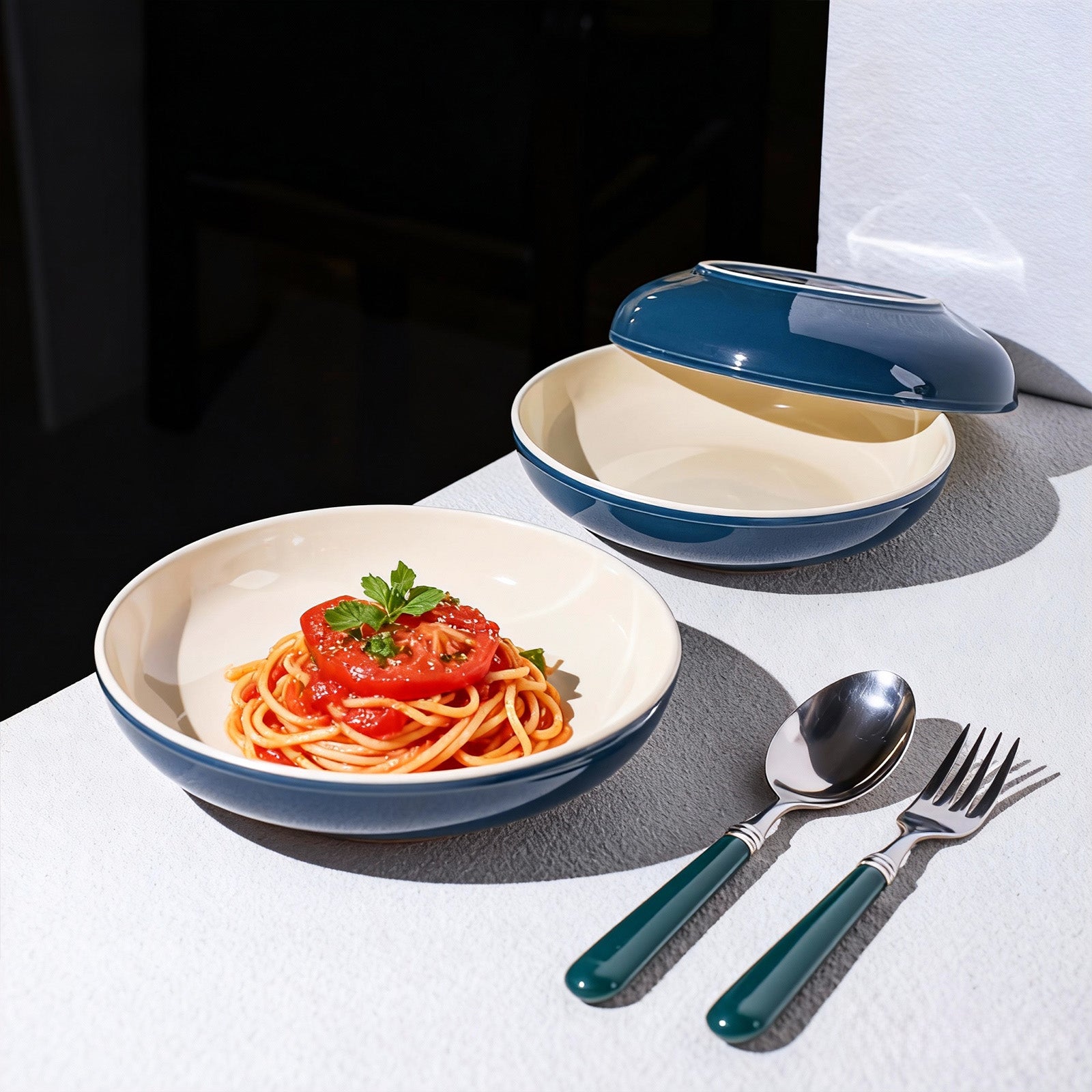 32oz Stoneware Pasta Bowls