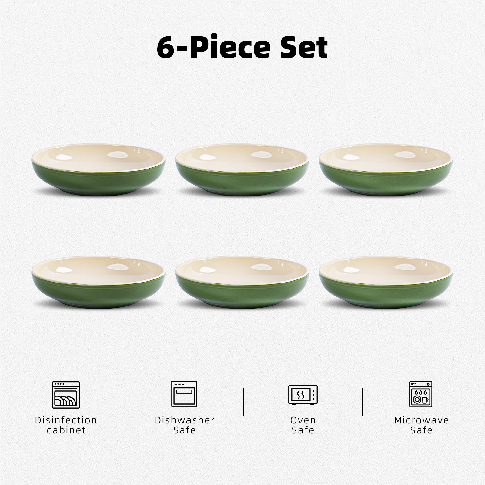 32oz Stoneware Pasta Bowls