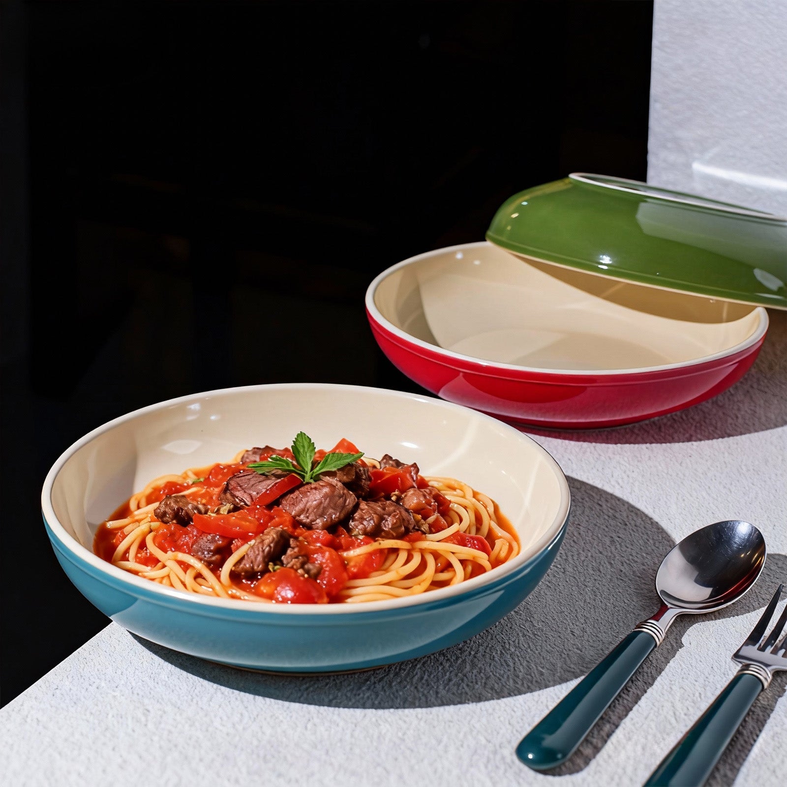 32oz Stoneware Pasta Bowls