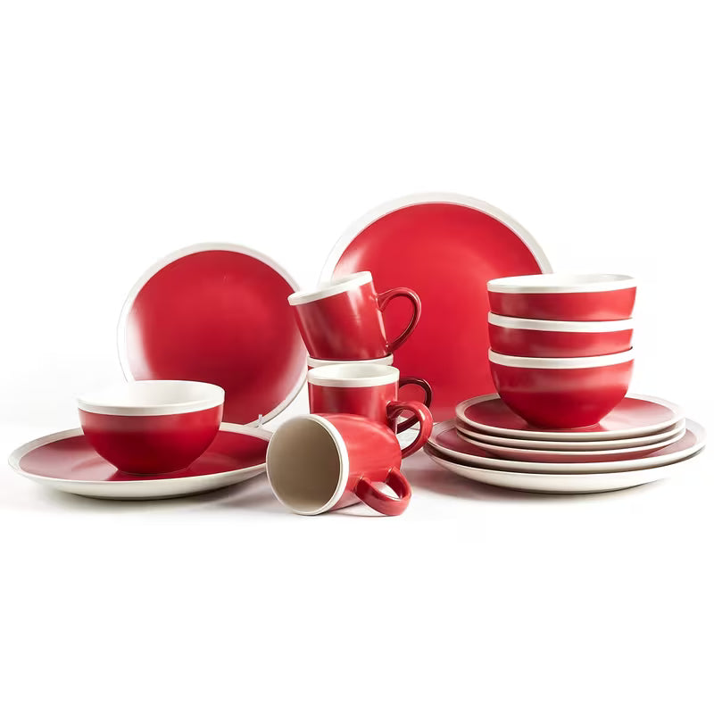 Rock Ridge Speckled Stoneware Dinnerware Set