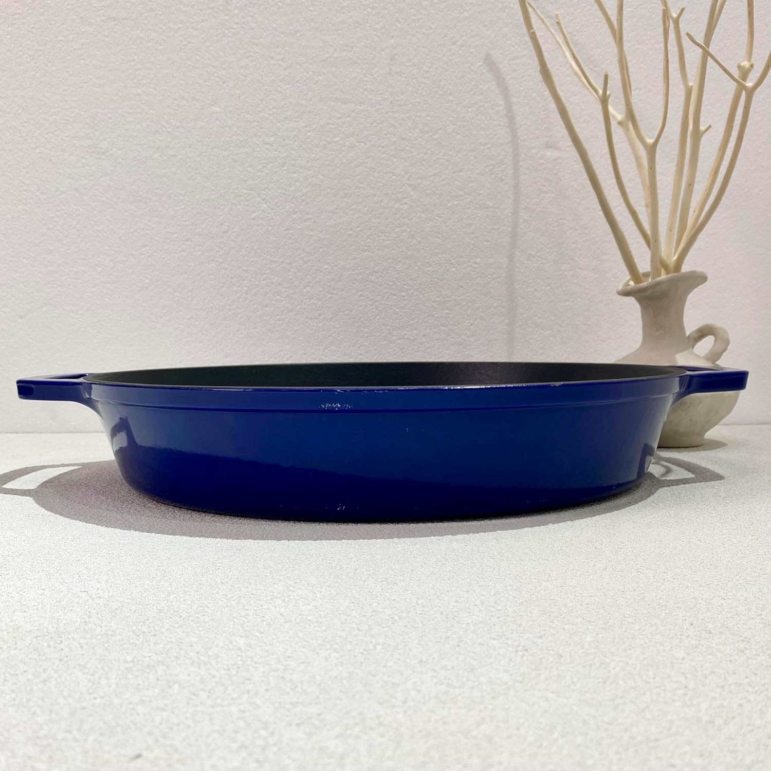 Enameled Cast Iron Skillet