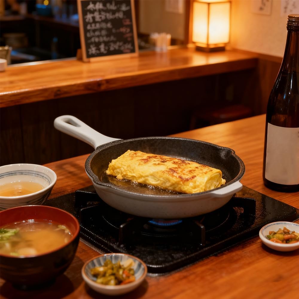 Enameled Cast Iron Skillet