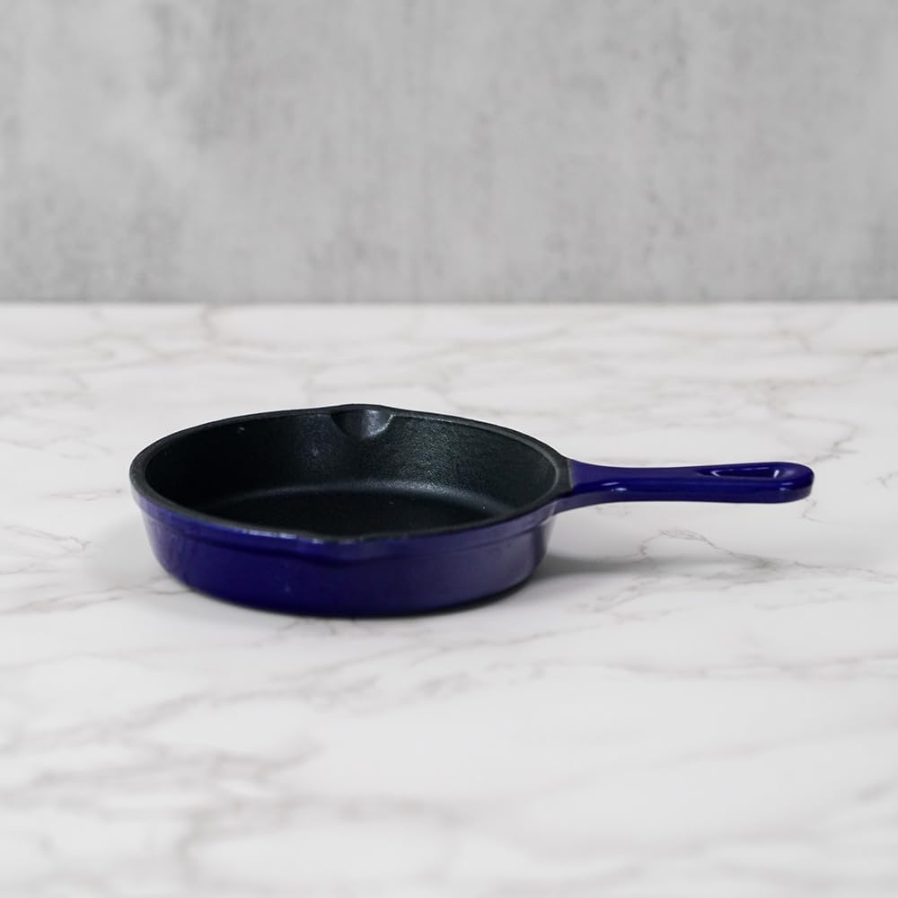 Enameled Cast Iron Skillet