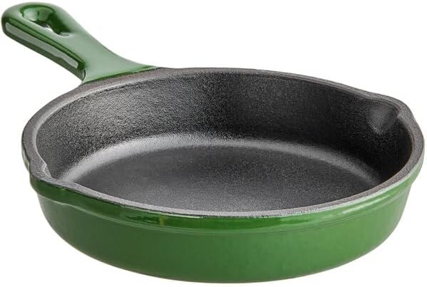 Enameled Cast Iron Skillet