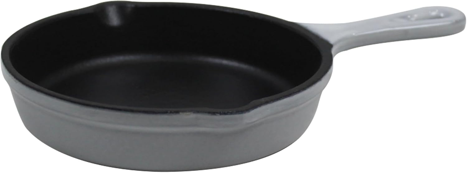 Enameled Cast Iron Skillet