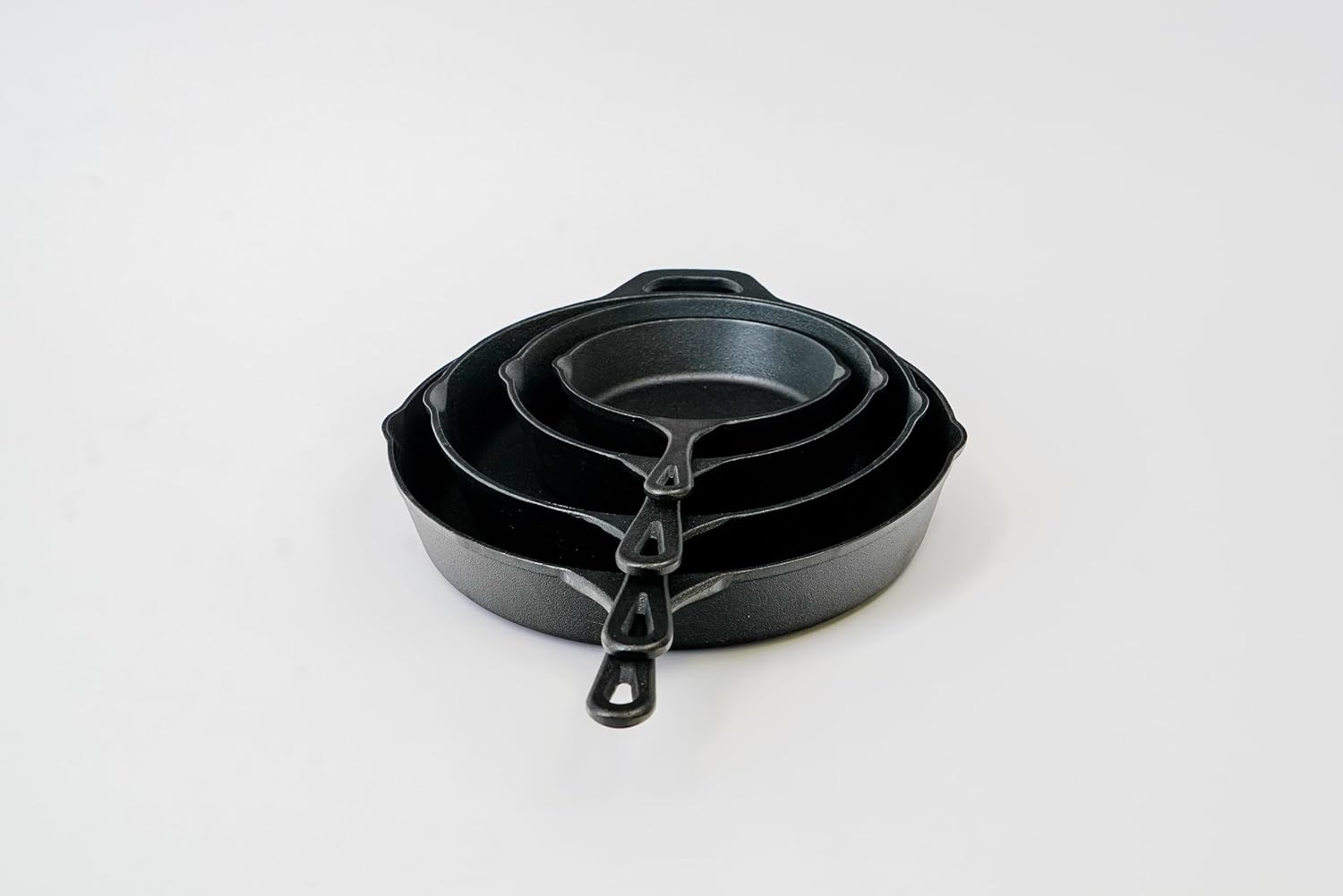 Pre-Seasoned Cast Iron Skillet Set
