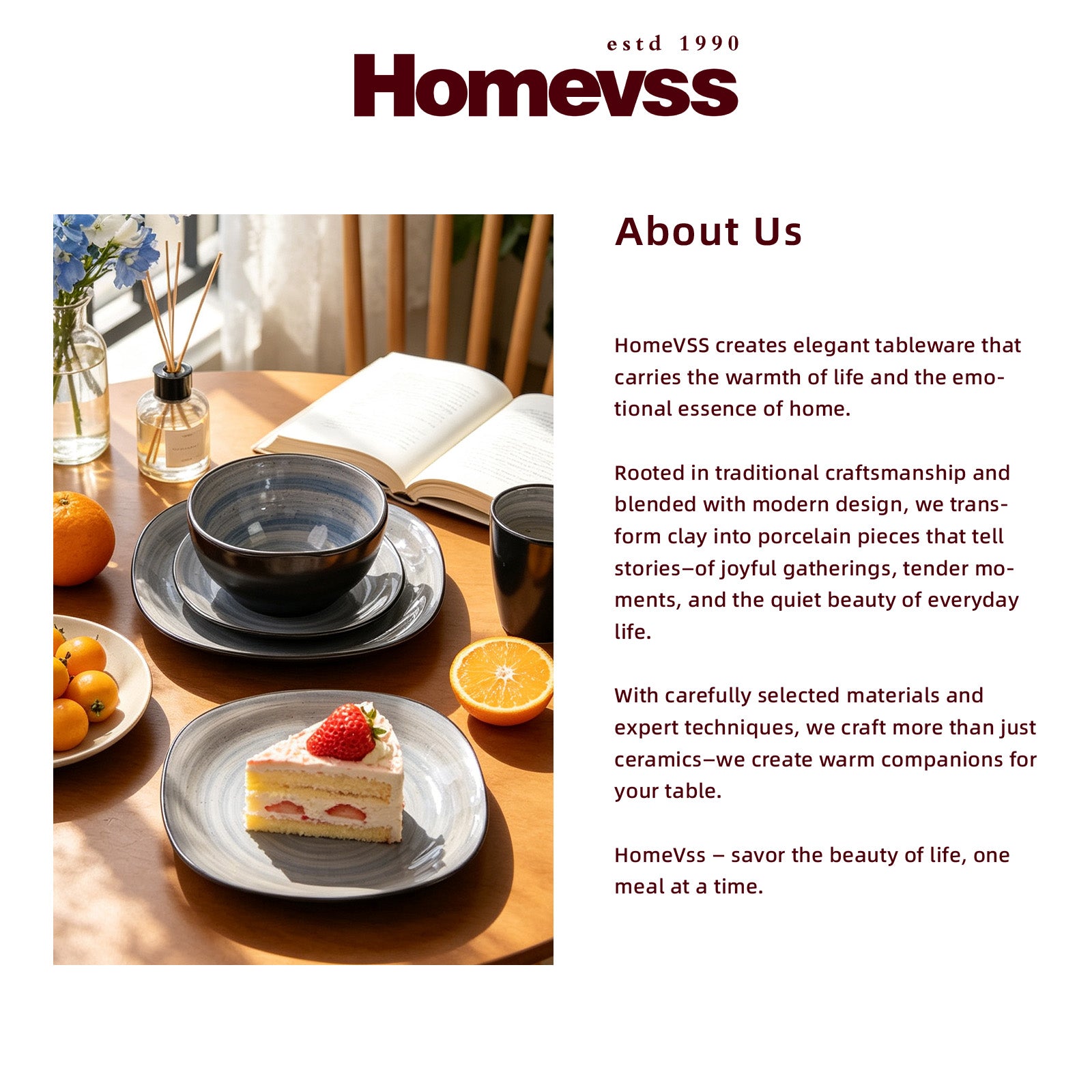 Stoneware Square Dinnerware Set