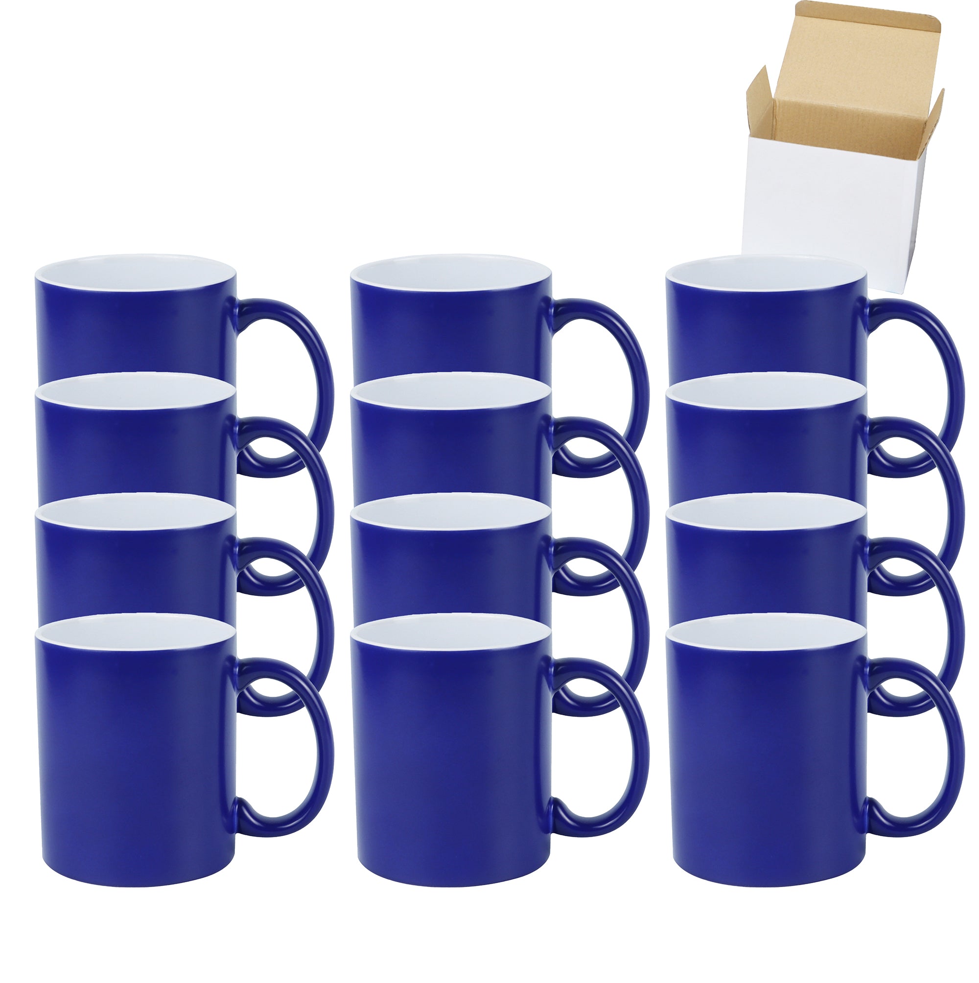 11oz Color Changing Sublimation Mug Blanks, in white gift box
