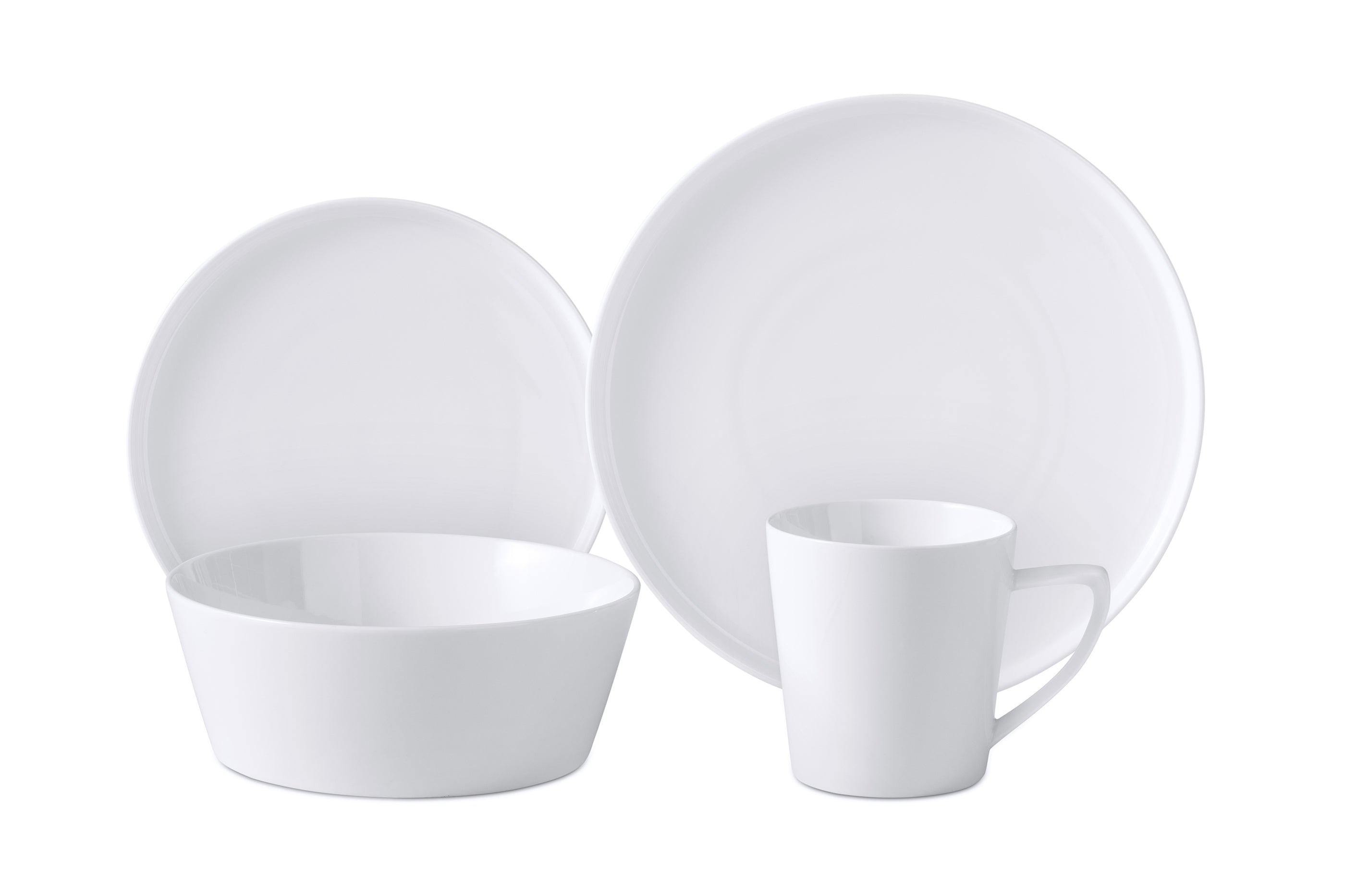Bone China Nordic Style Cone Shape  Dinnerware Set